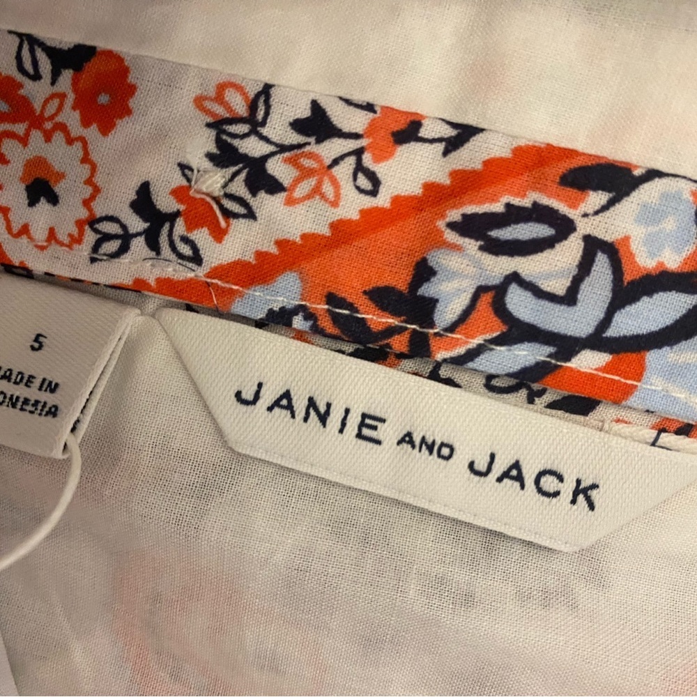 Janie and Jack Top Sz 5 NWT - Picture 4 of 4